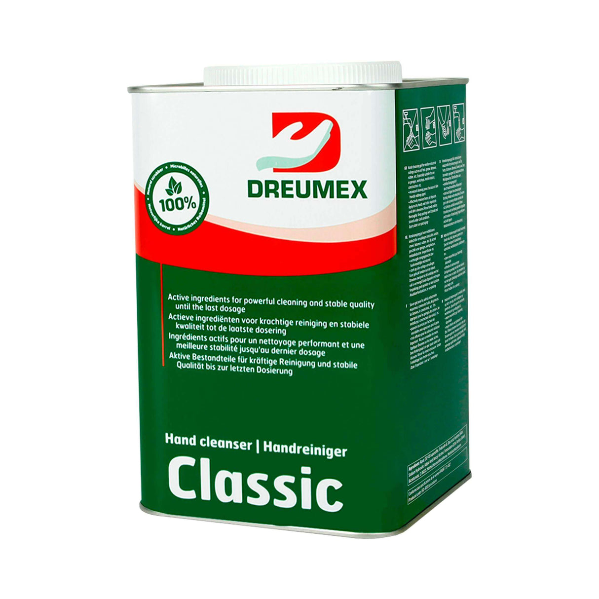 SOAP DREUMEX CAN RED 4.5 LTR CLASICA