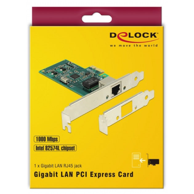 Delock PCI Express kartica> 1 x Gigabit LAN