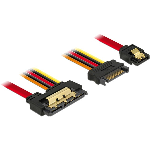 Delock Sata 7-pin + 15-pin> sata 22-pin