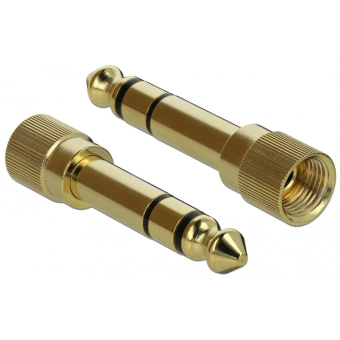 Delock Stereo Jack 3.5 mm 3-pin Male> Female