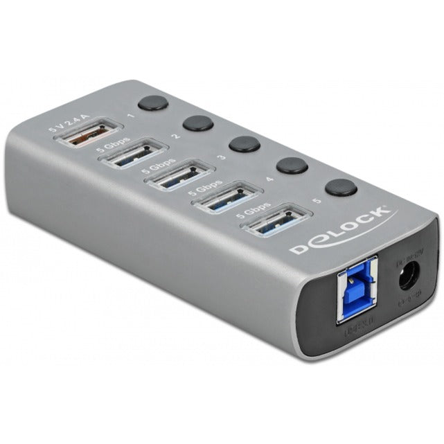 Delock USB 3.2 Gen 1 Hub mit 4 Toren
