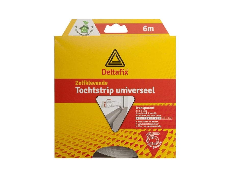 Deltafix Tour -Riemen - O -Profil - 9mm x 7 mm - 6m - transparent