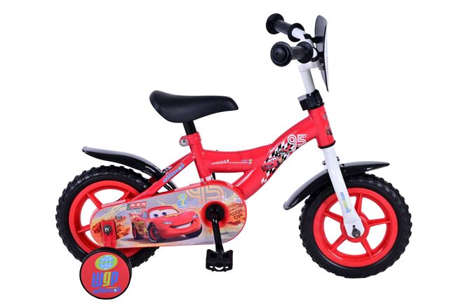Disney Cars Children's Bike - Boys - 10 inch - Red - Fixed Gear
