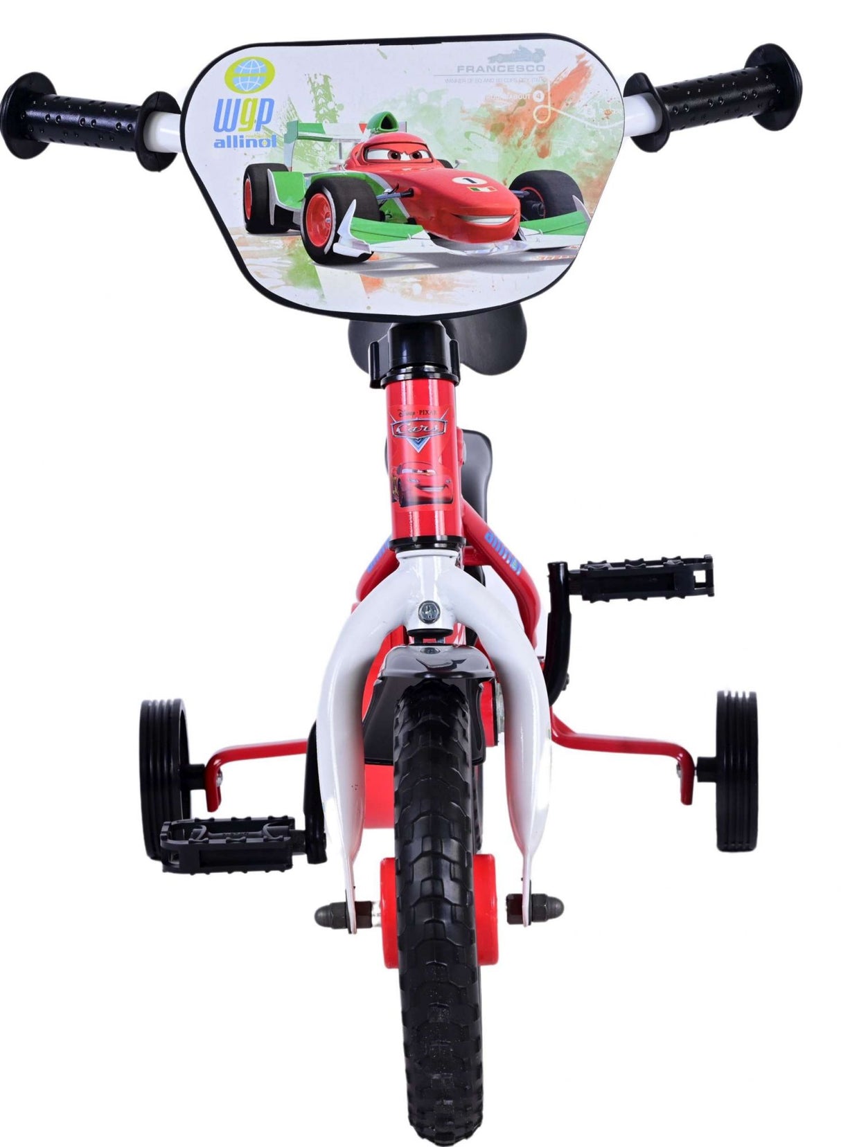 Disney Cars Children's Bike - Boys - 10 inch - Red - Fixed Gear