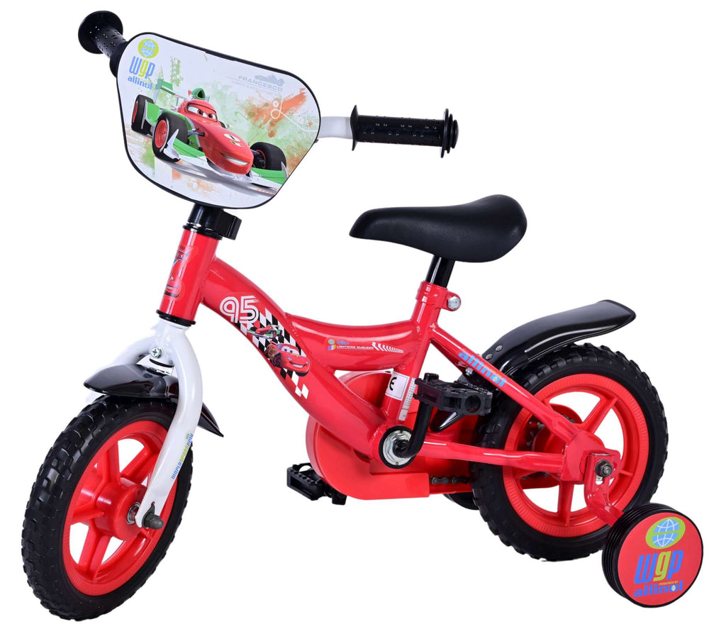 Disney Cars Children's Bike - Boys - 10 inch - Red - Fixed Gear