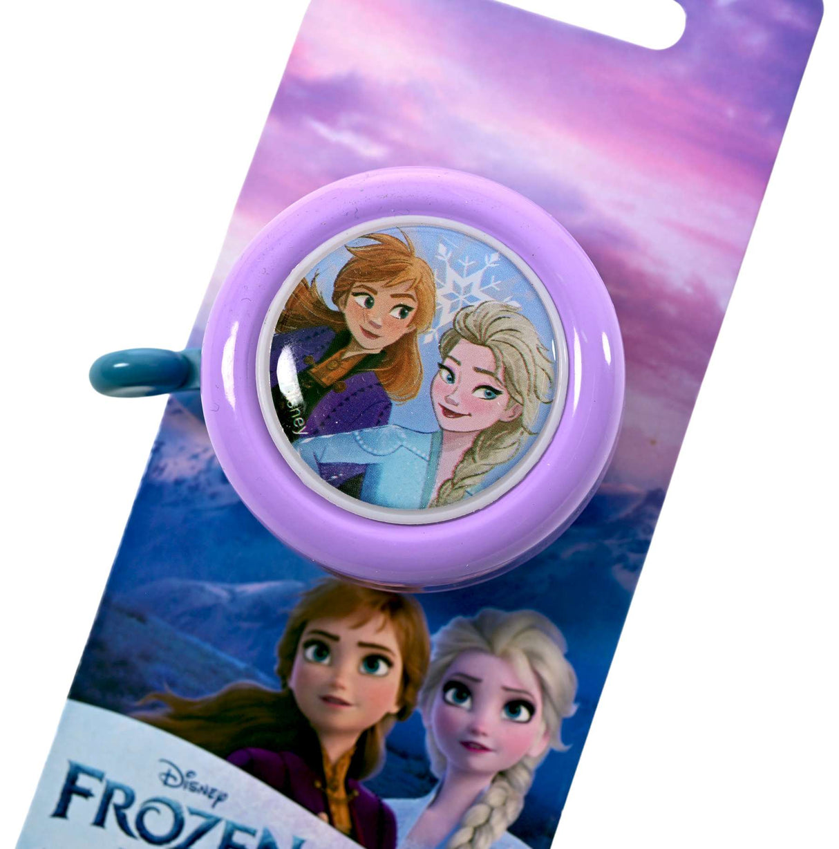 Sonnette de vélo Volare Disney Frozen 2 - filles - bleu violet
