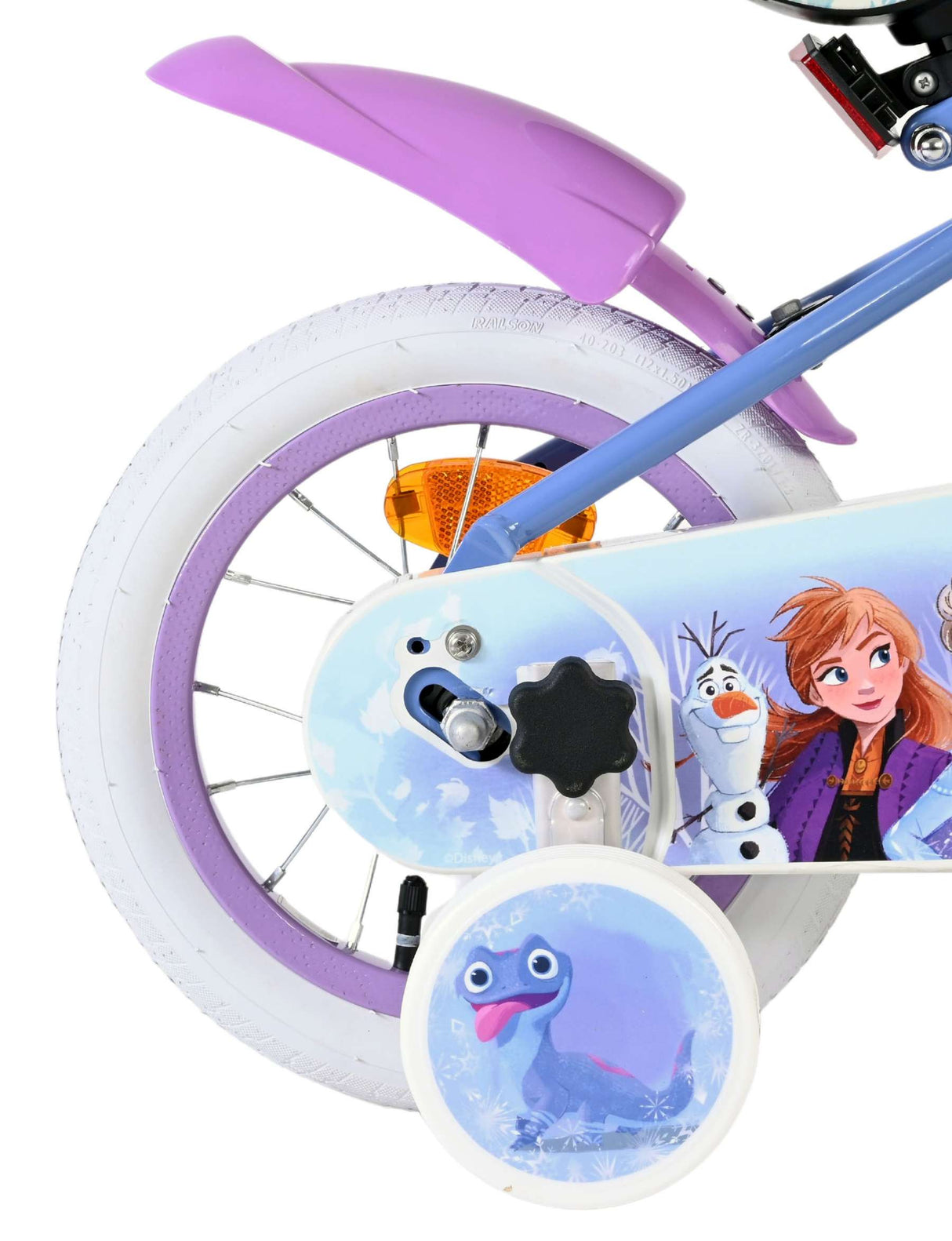 Disney Frozen 2 children's bicycle - girls - 12 inch - blue purple