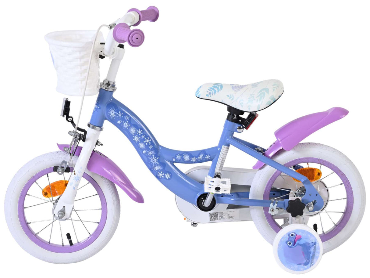 Disney Frozen 2 children's bicycle - girls - 12 inch - blue purple