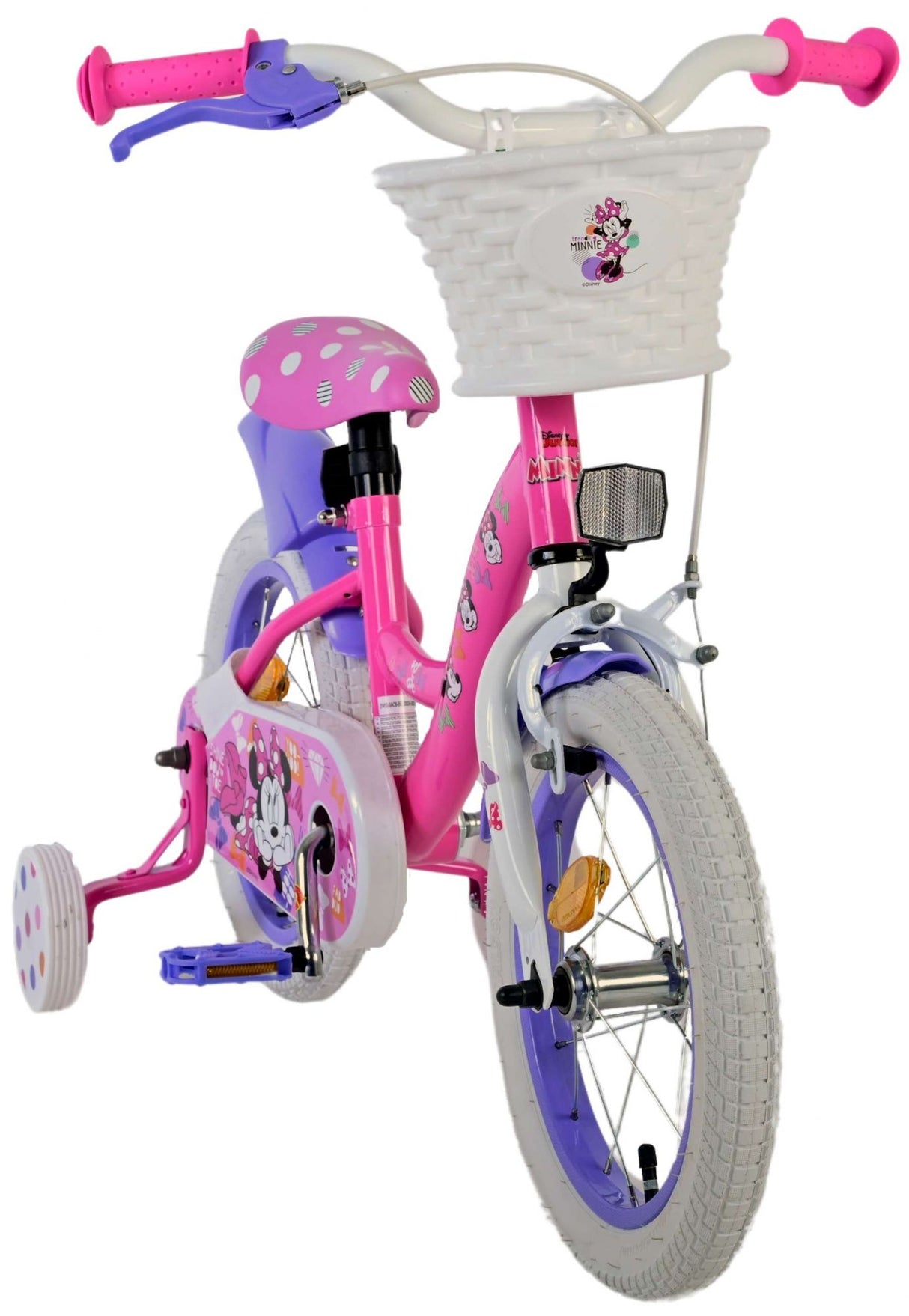 Disney Minnie Mouse Cutest Ever! Girls' Bike - 14 Inch - Pink