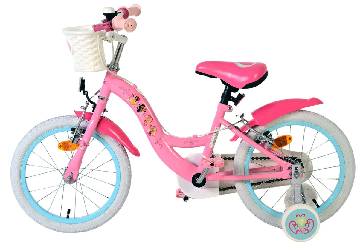 Disney princess children's bicycle - girls - 16 inch - pink - two hand brakes