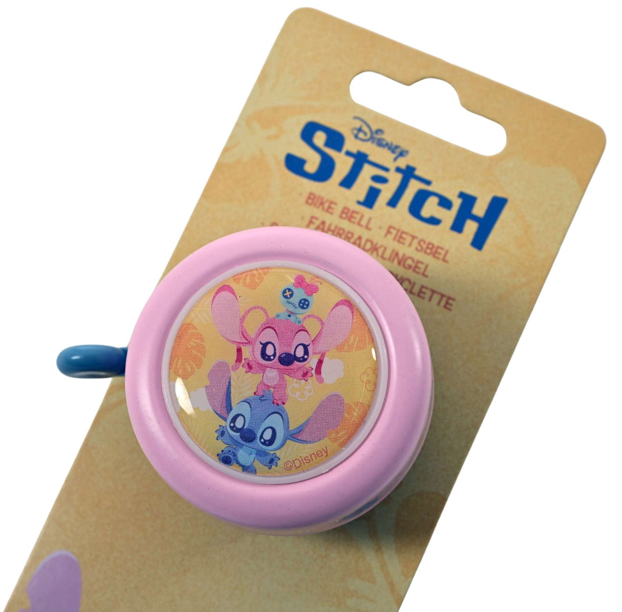 Disney Stitch Bicycle Bell - Girls - Pink