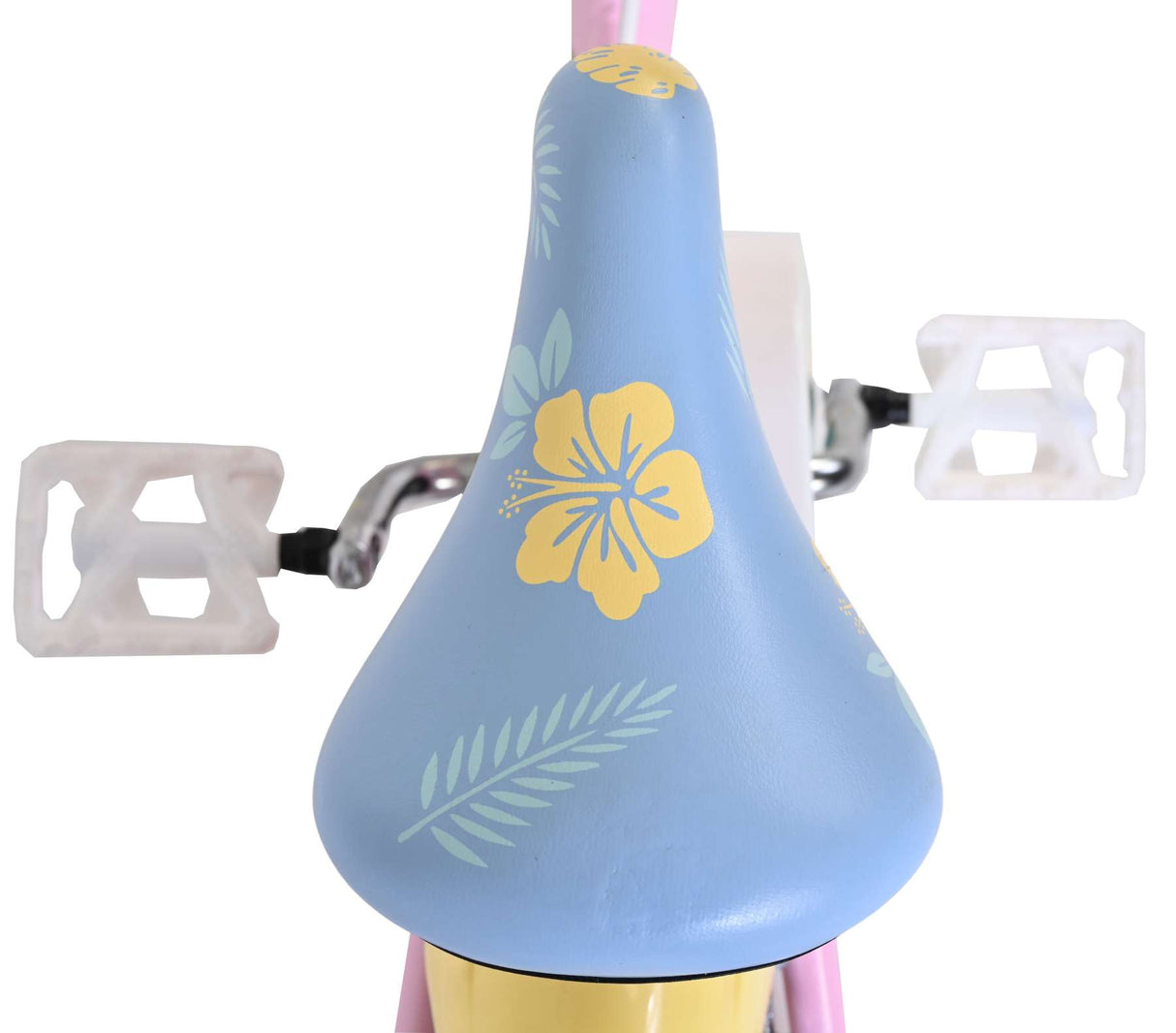 Stich disney stitch kinderfiets - meisjes - 14 inch - roze - twee handremmen