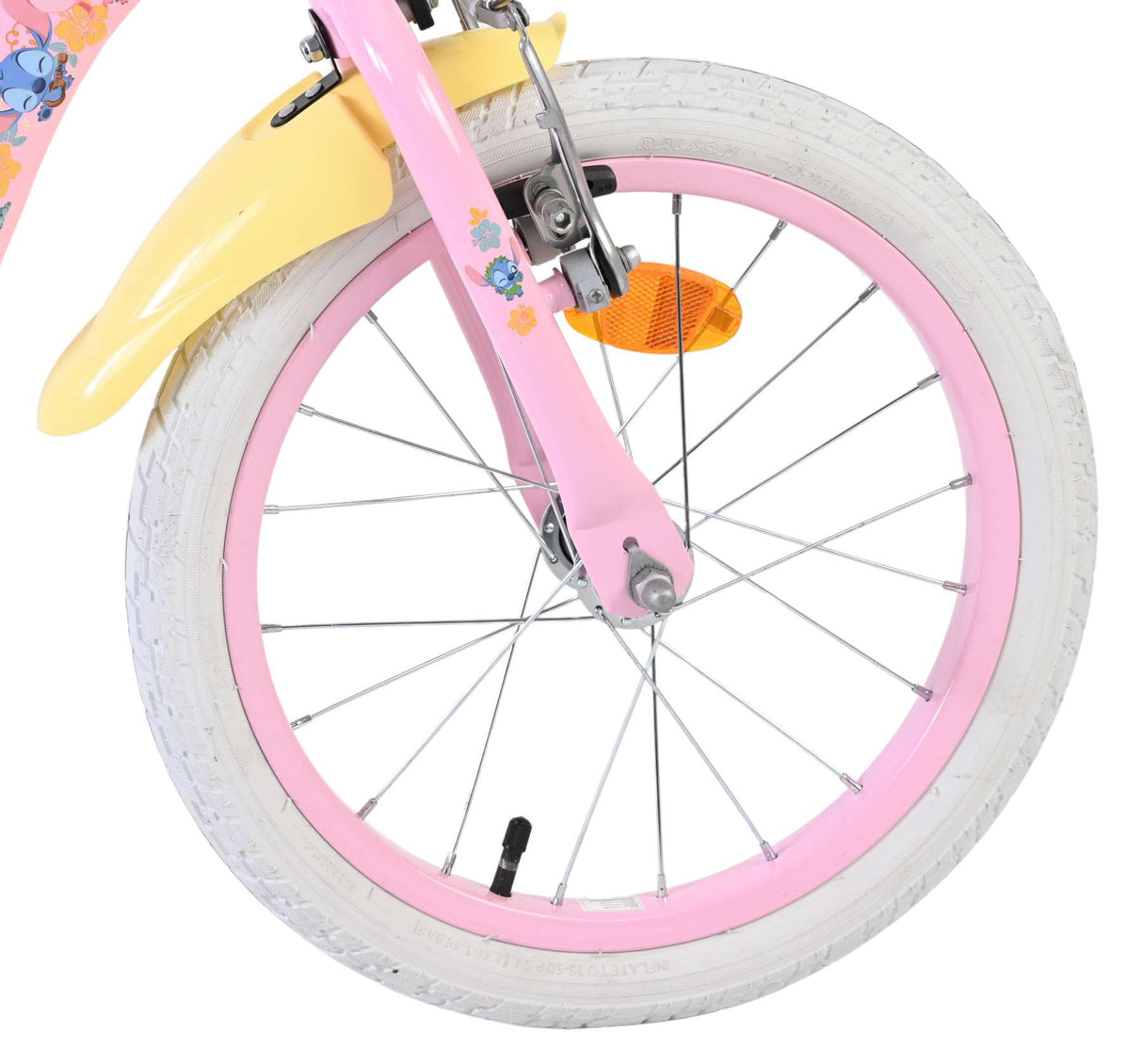 Stich disney stitch 16 inch fiets roze 20608