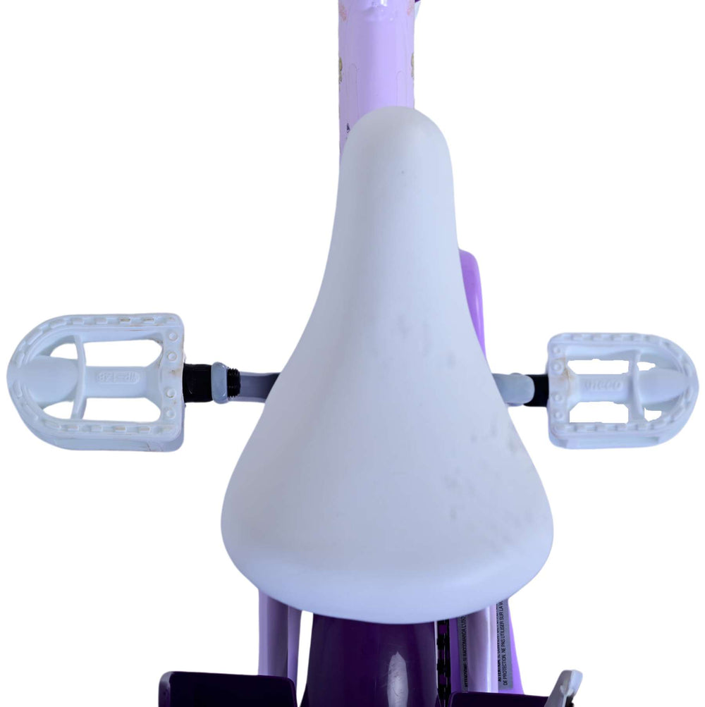 Deseos deseos kinderfiets chicas 12 pulgadas moradas