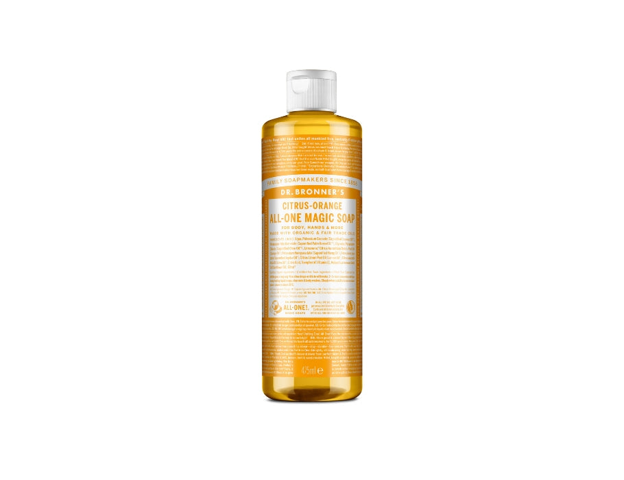 Dr. Bronner's Liquid Soap - Pure Castile - Citrus - 475 ml
