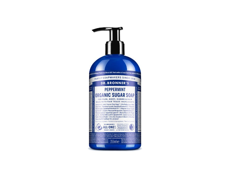 Dr. Bronner's Soap Pump - Peppermint - 355 ml