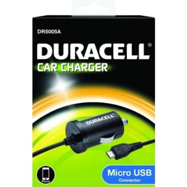 Duracell Carcharger 12V + Micro USB 1M