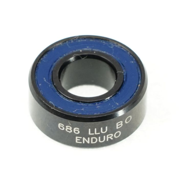 Enduro bearings 686 llu bo - abec 3 - black oxide (radial) - 6x13x5