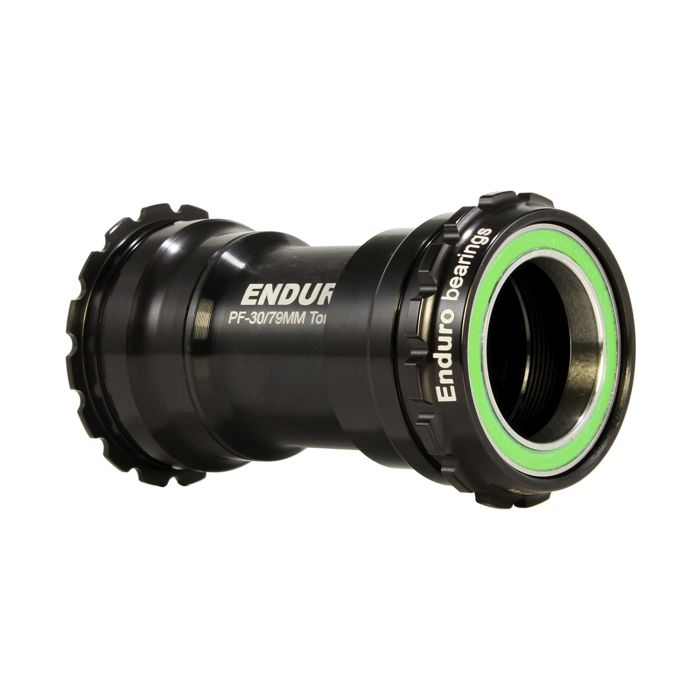 Enduro bearings torqtite bottom bracket - bbright to 30mm - ac ss - black
