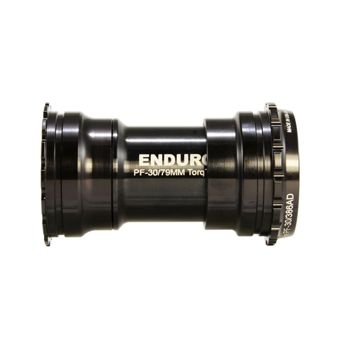 Enduro bearings torqtite bottom bracket - bbright to 30mm - ac ss - black
