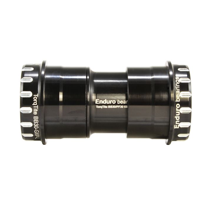 Enduro bearings torqtite bottom bracket - bb30 to gxp - ac ss - black