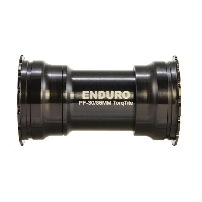 Enduro bearings torqtite bottom bracket - bb386 to dub - ac ss - black