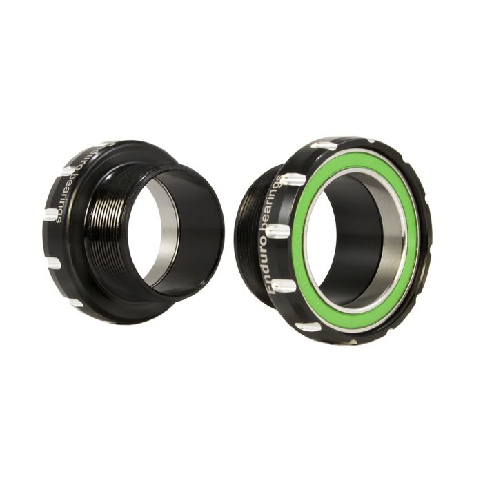 Enduro bearings bsa 68 73mm bottom bracket to dub - ac ss - black