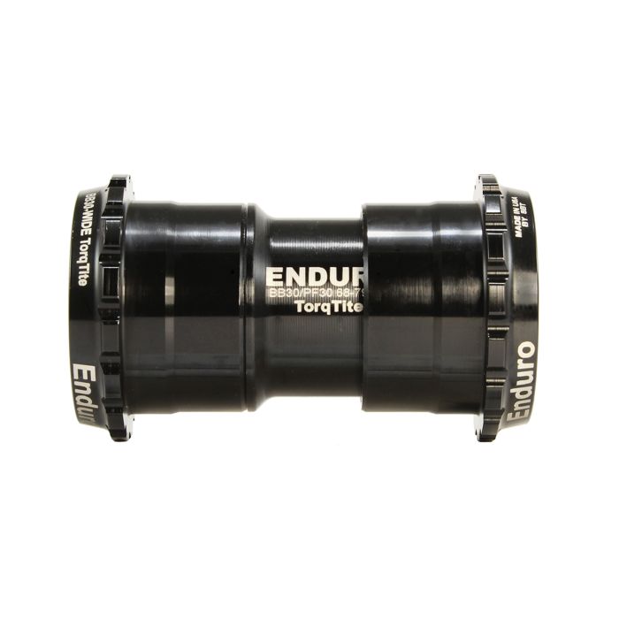Enduro bearings torqtite bottom bracket - bb30 to 30mm - xd-15 pro - black