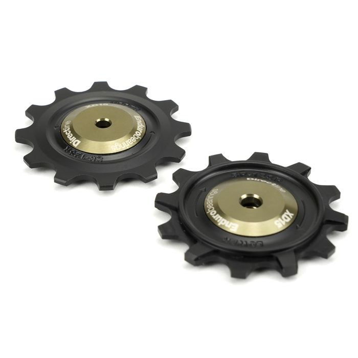 Enduro bearings jockey wheel set directline xd-15 - sram road gravel - 12 speed - graphite