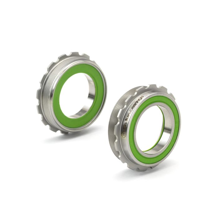 Enduro bearings t47 asymetrical bottom bracket to dub - maxhit integrated - 440c - silver