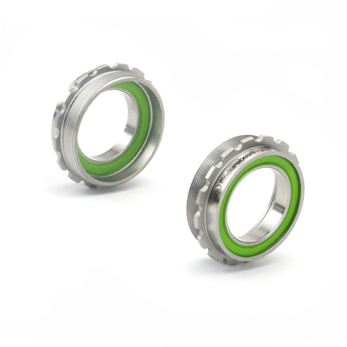 Enduro bearings t47 bottom bracket to 30mm - maxhit integrated - 440c - silver