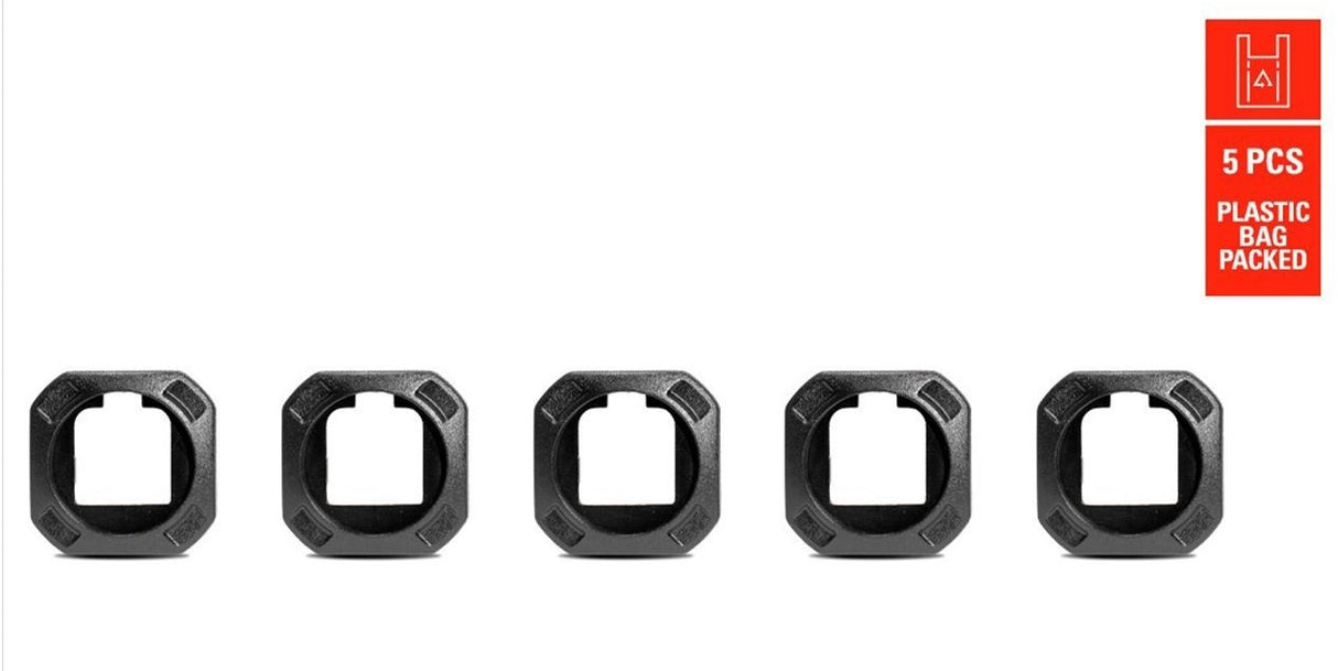 Eurofender mounting plate tempo square (5pcs)