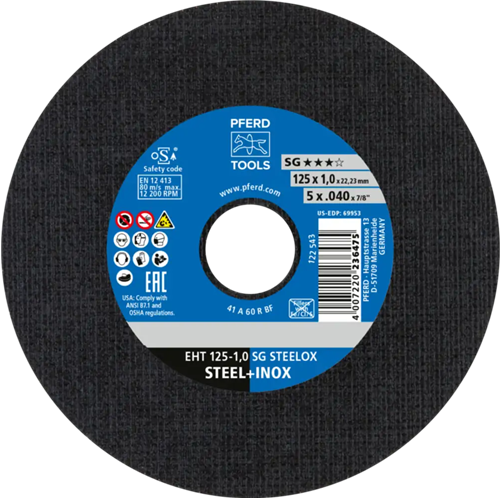 Pferd dss inox a46 115-1.6 | 25 stuk stuks