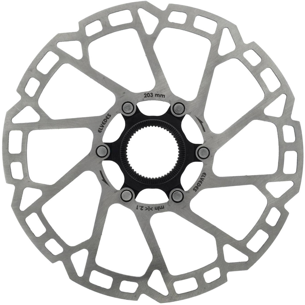 Disque de frein elvedes central Ø203 mm t = 2,3 mm