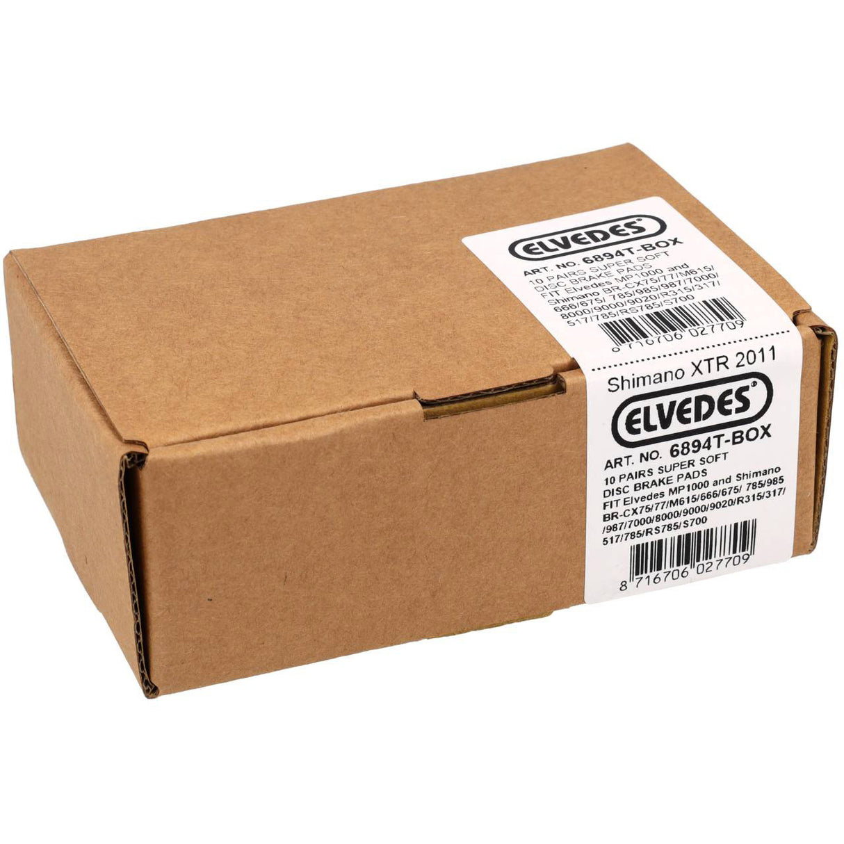 Elvedes Disc Breai Blocks 6894T (10PR)