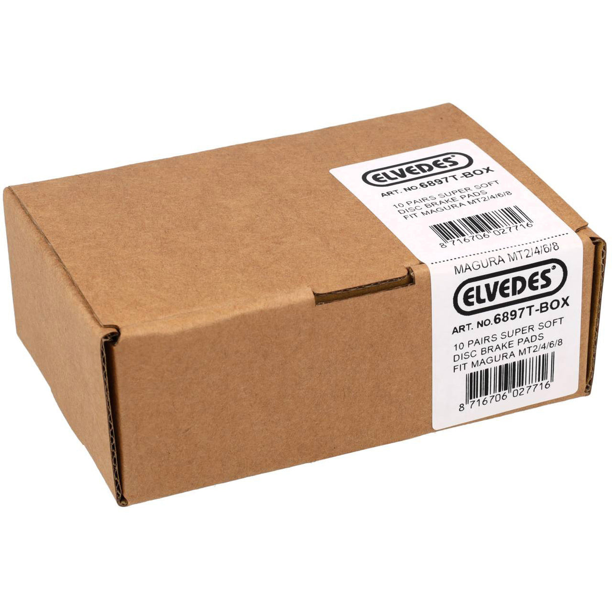 Elvedes disc brake pads 6897t (10pr)