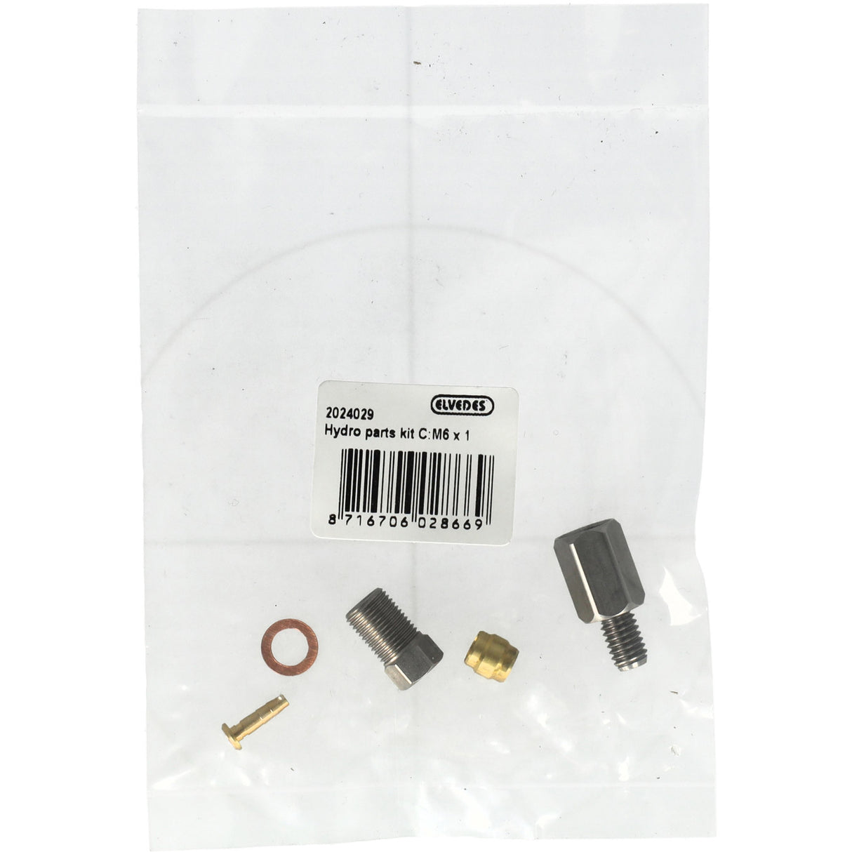 Elvedes Bremsen Elv Hydro Kit C M6x1