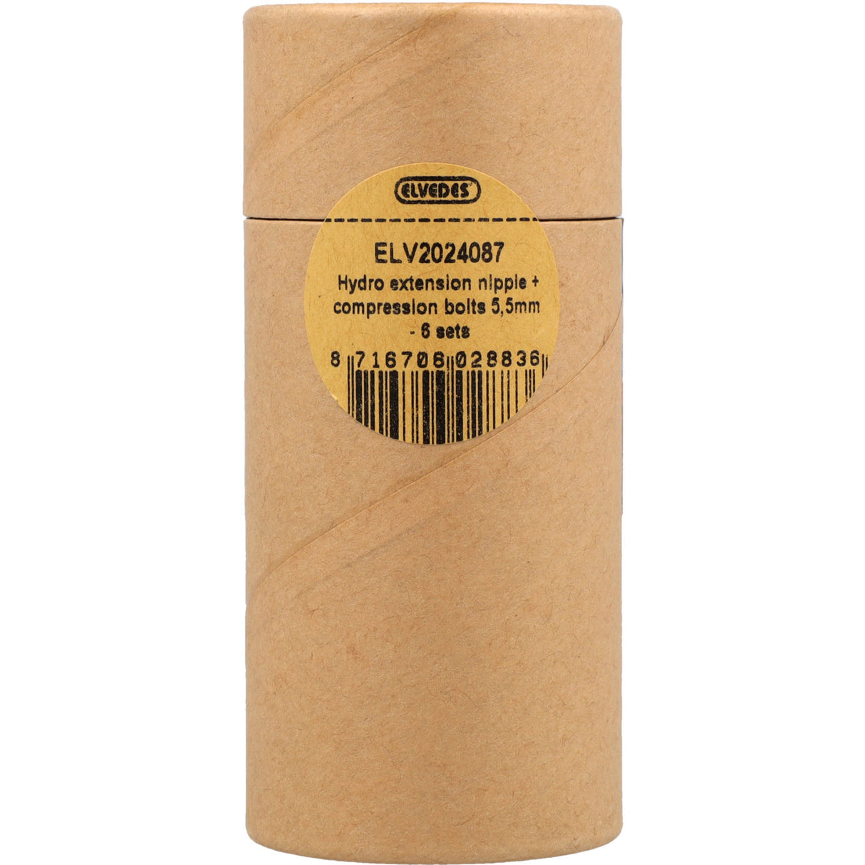 Elvedes extension nipples hydraulic hose 5.5mm bolt (per 6)