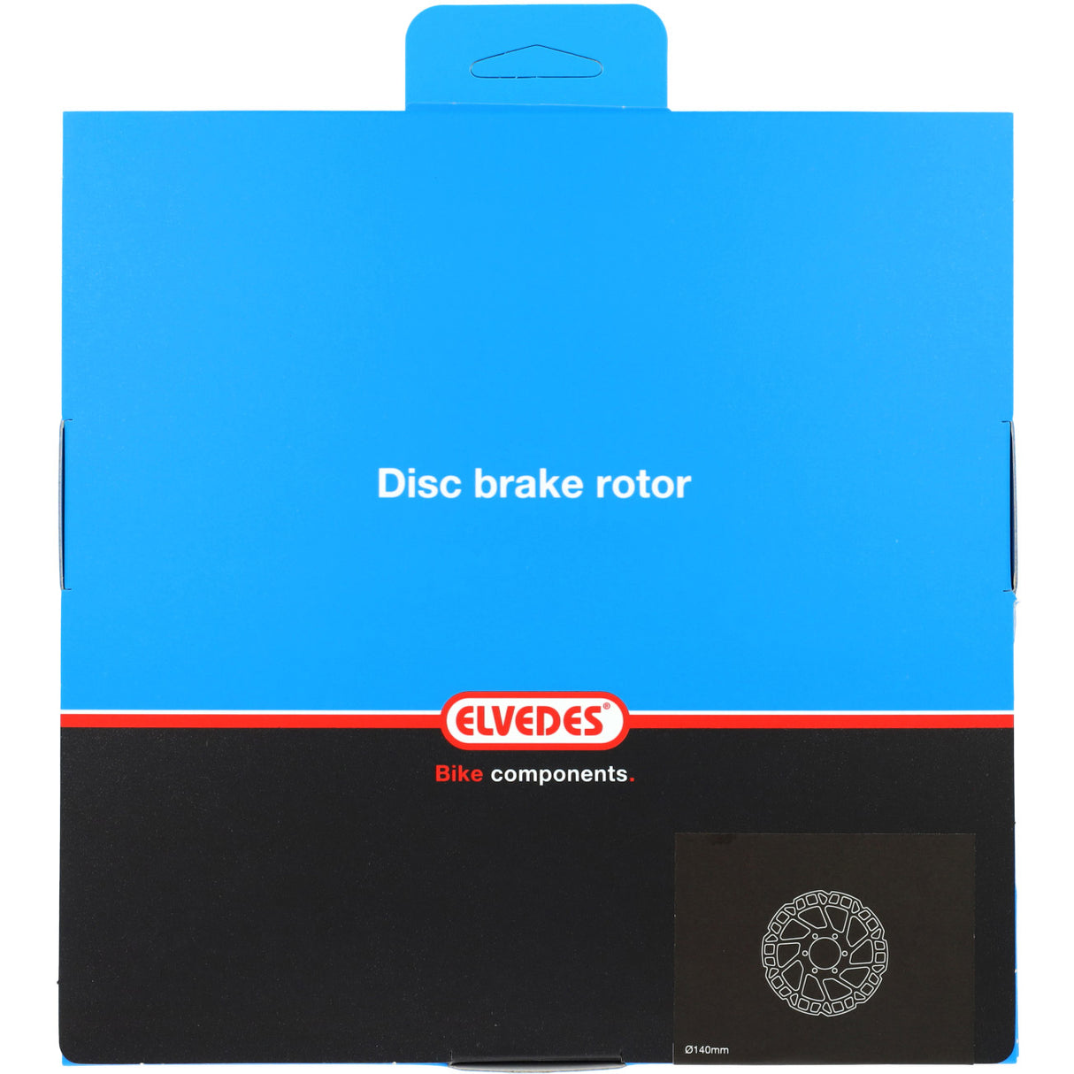 Elvedes brake disc 6-hole ø140mm d=1.8mm