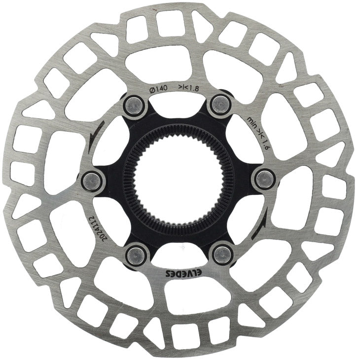 Elvedes brake disc centerlock ø140mm d=1.8mm