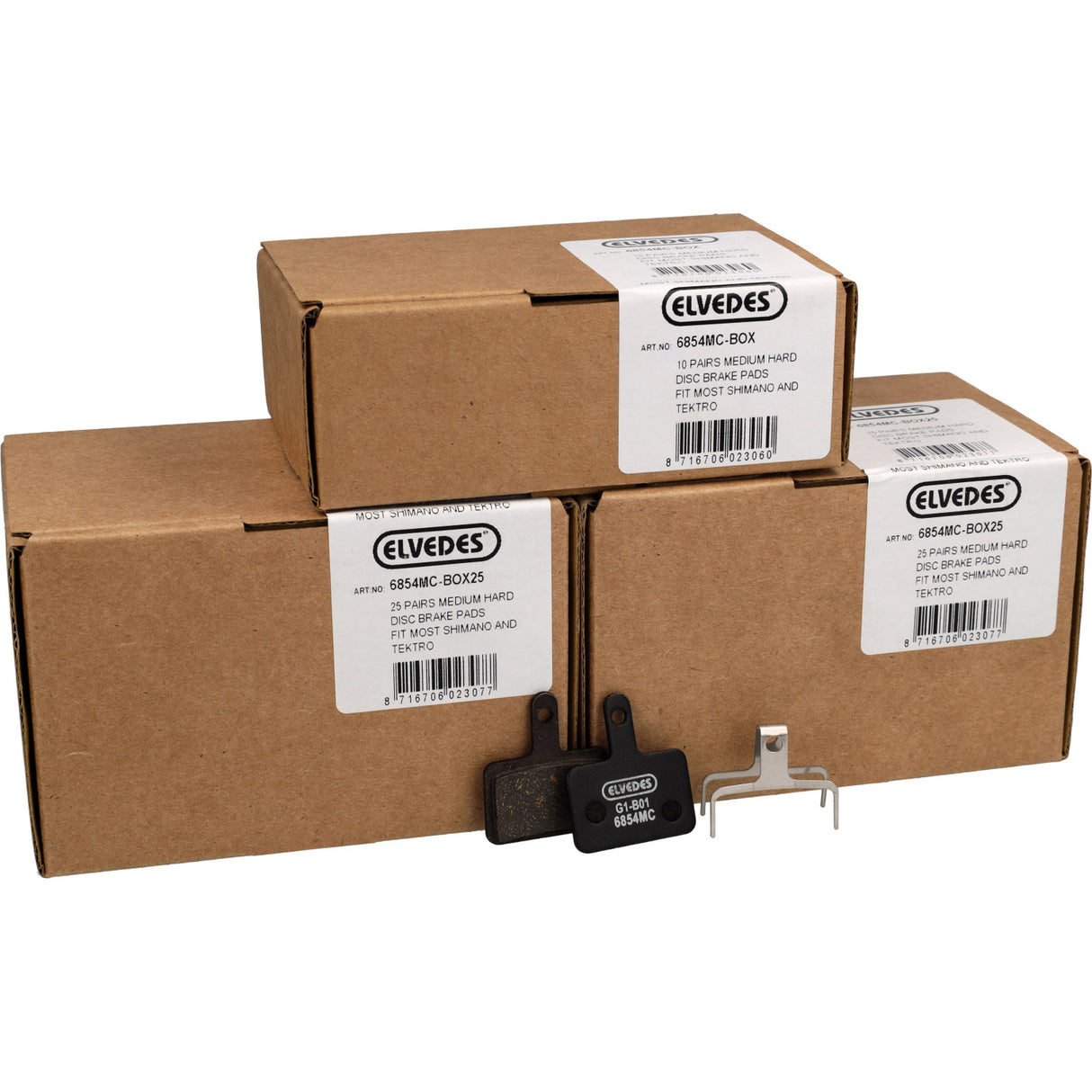 Bloques de freno de disco Elvedes Shimano BR-M375