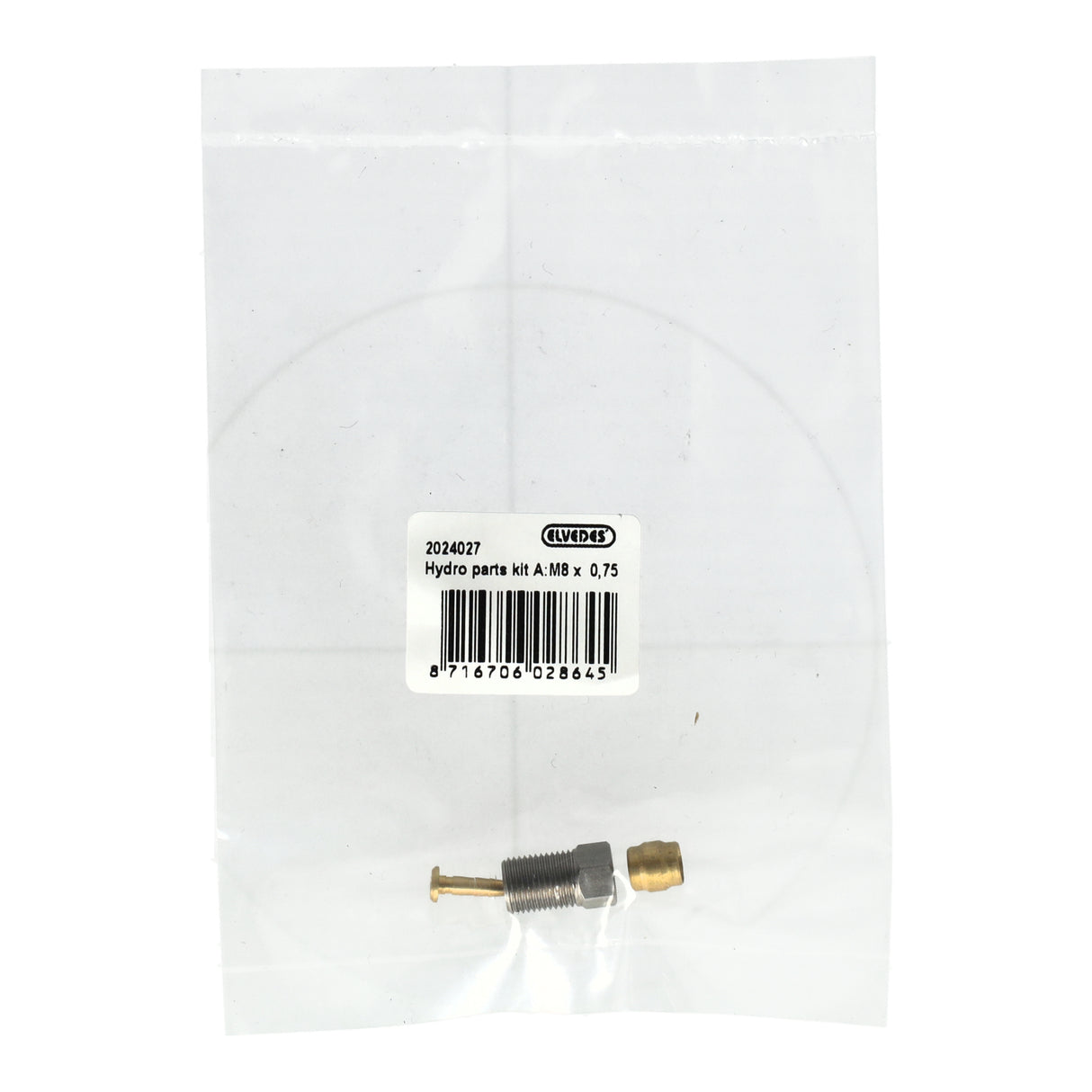 Elvedes brake elv hydro kit a m8x0.75