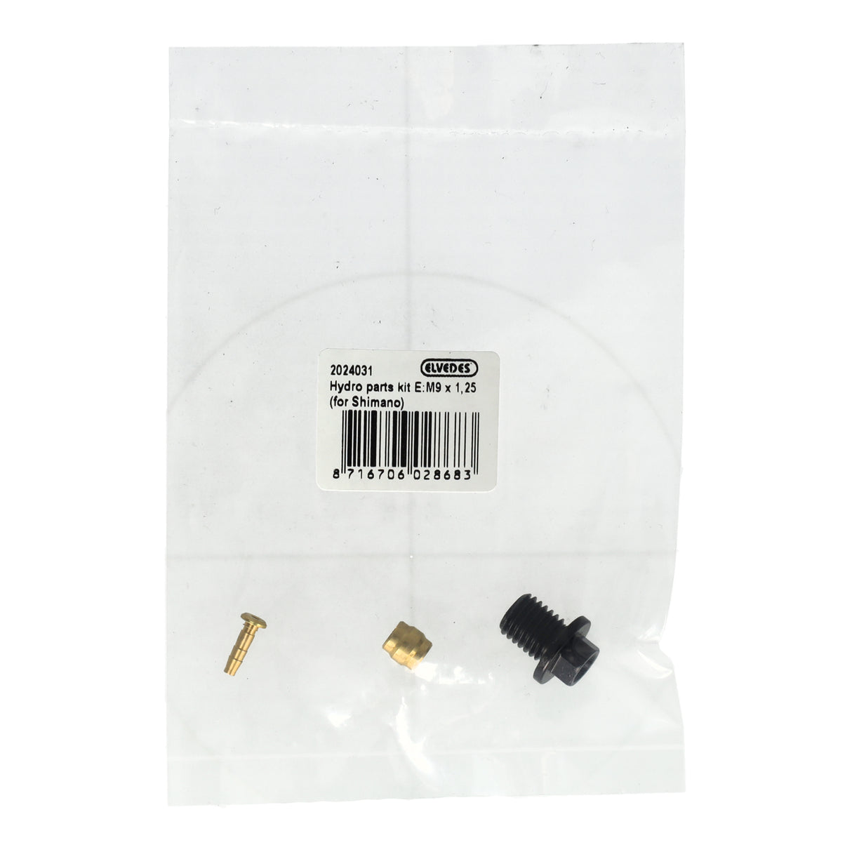 Elvedes Hydro-Teilesatz E M9×1,25 (Shimano)
