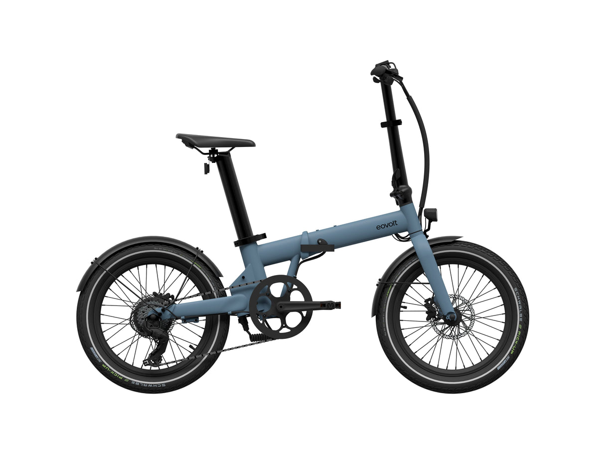 Eovolt electric folding bike afternoon 500 20 v3 blue
