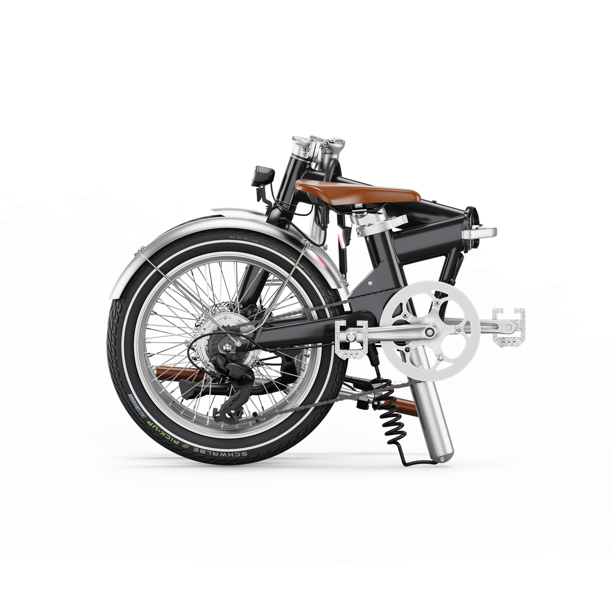 Eovolt electric folding bike afternoon 20 vintage v3 black