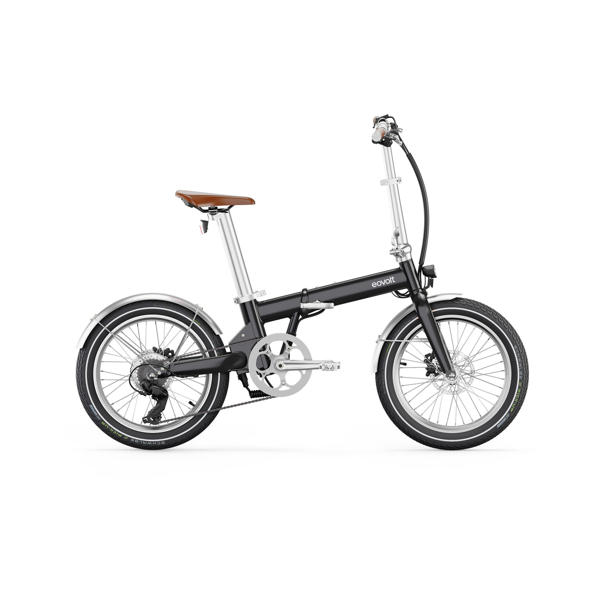 Eovolt electric folding bike afternoon 20 vintage v3 black