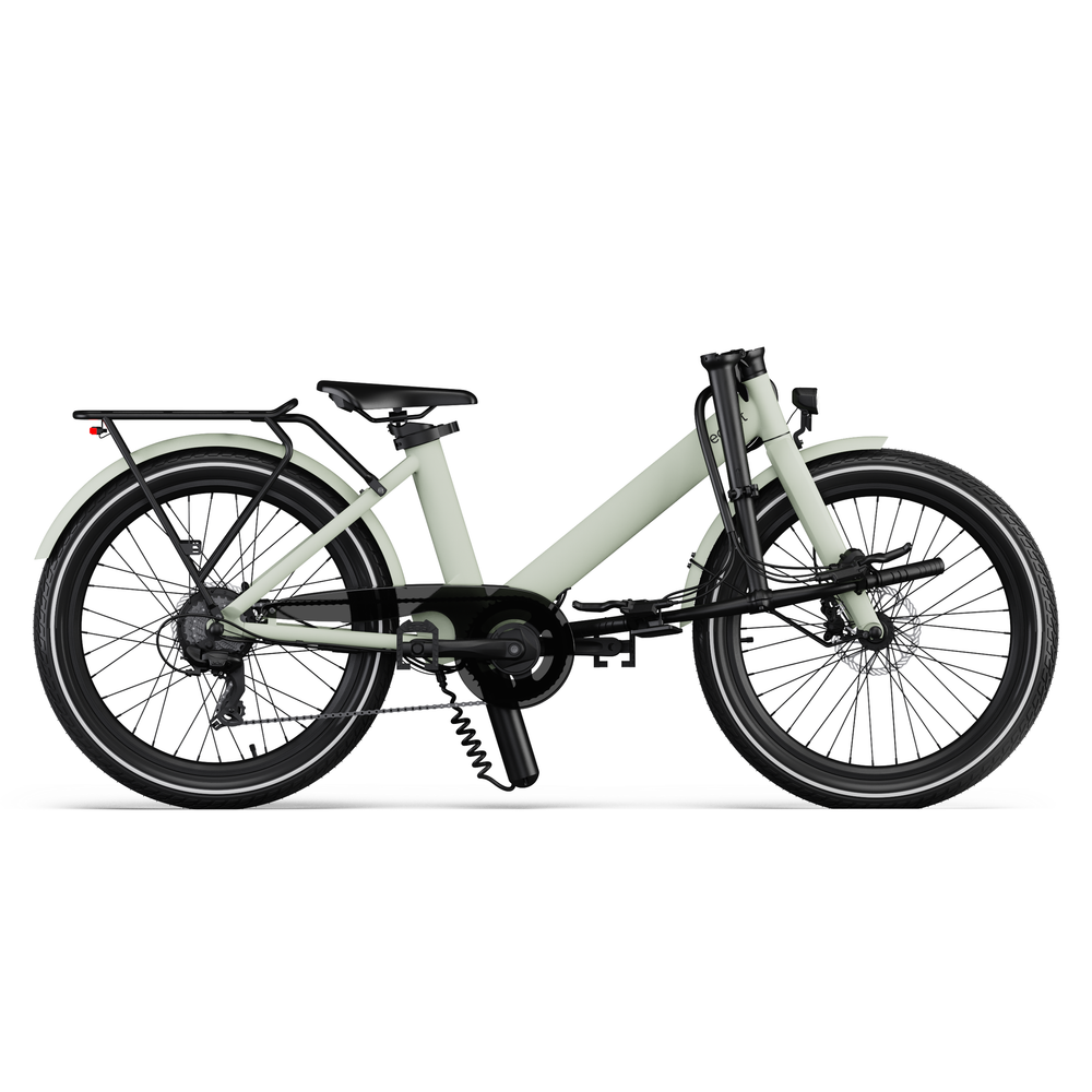 Eovolt elektrisk kompakt sykkelkveld 24 V2 grønn