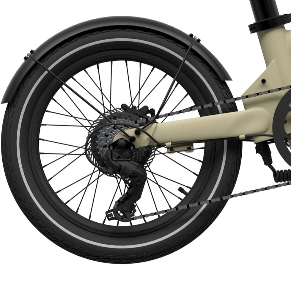 Eovolt rear wheel afternoon 20 inch black