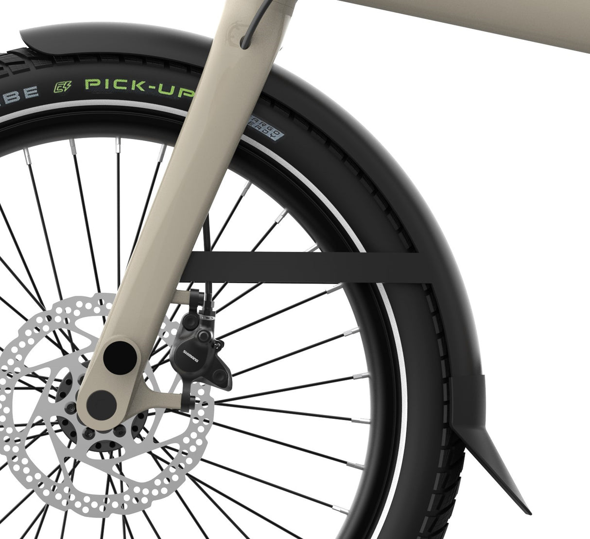 Uto eovolt vorderer Kotflügel ohne Schmutzfänger pro20 schwarz