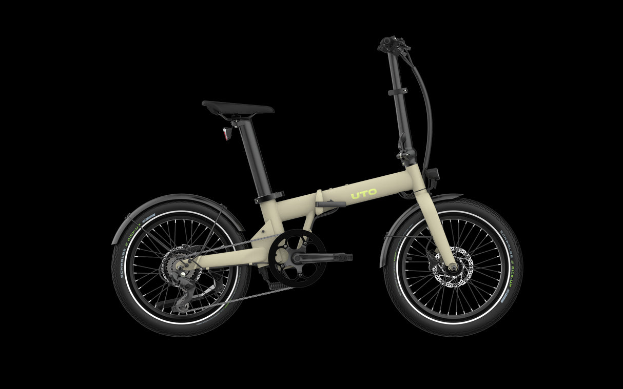 Uto electric folding bike og20 v0 sand